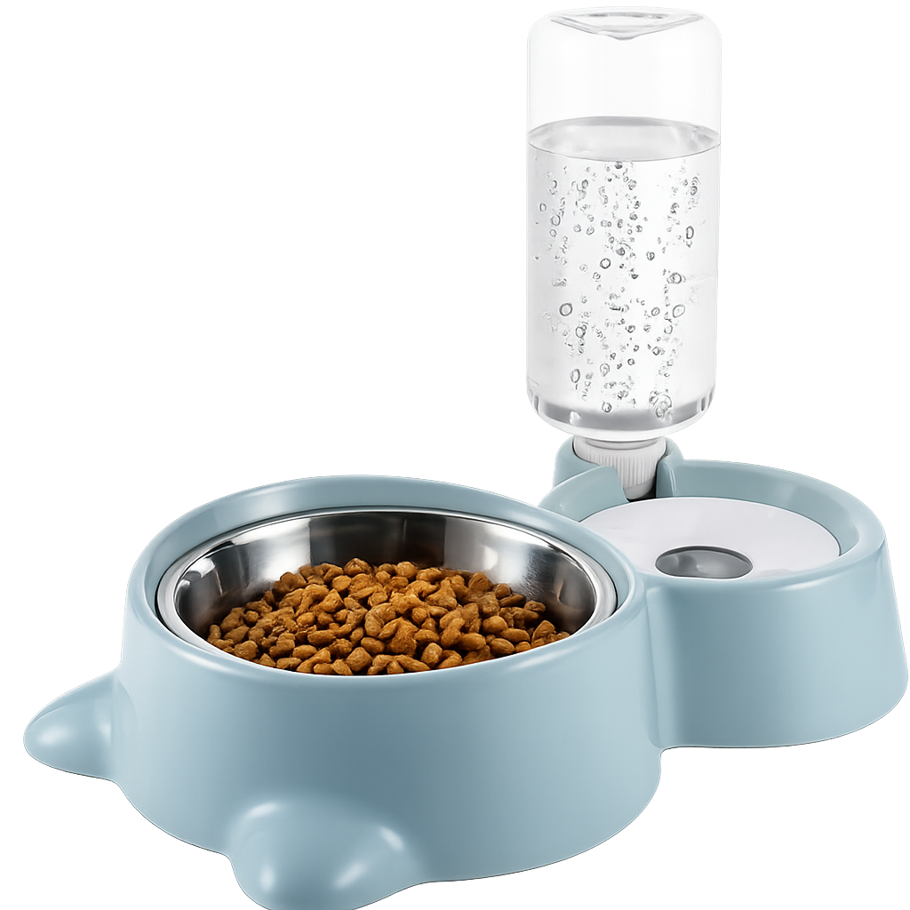 2-in-1 pet feeder